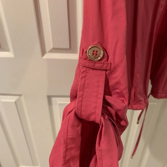 Chico’s Spring Drawstring Jacket - Picture 3 of 5